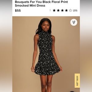 NWT lulus mini dress